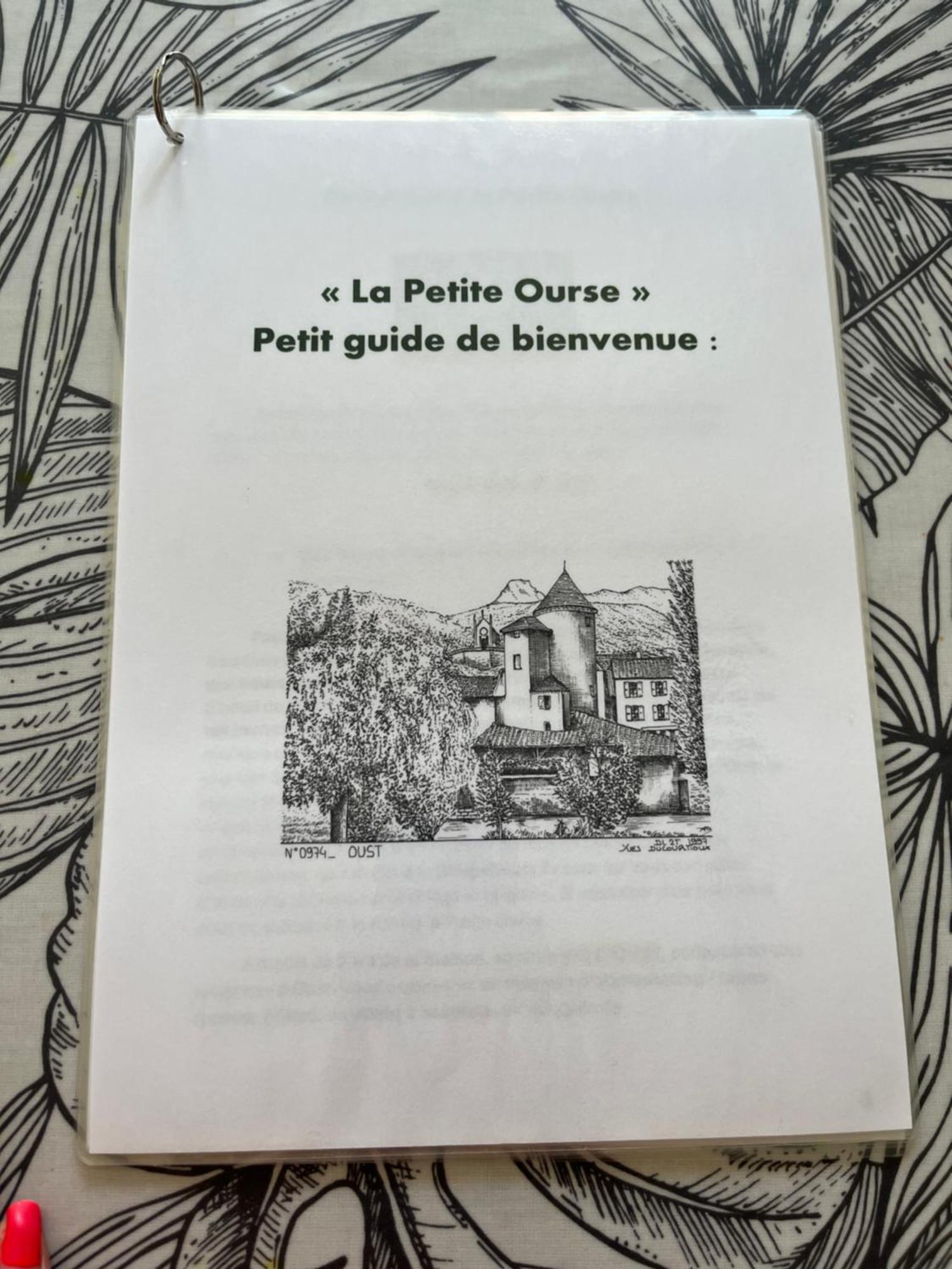 La Petite Ourse Maison De Village A Oust מראה חיצוני תמונה